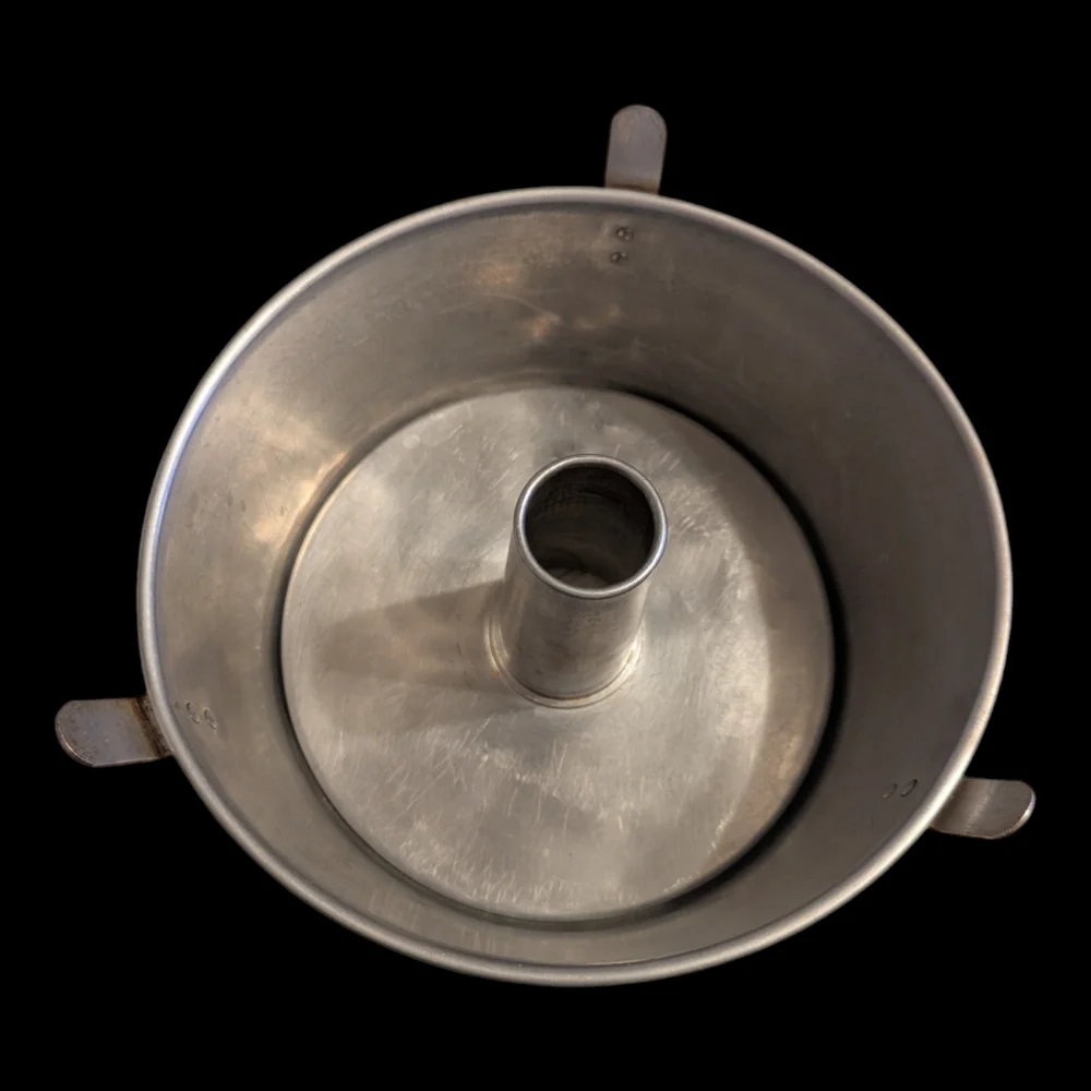 Vintage Aluminum Angel Food Cake Tube Pan 10